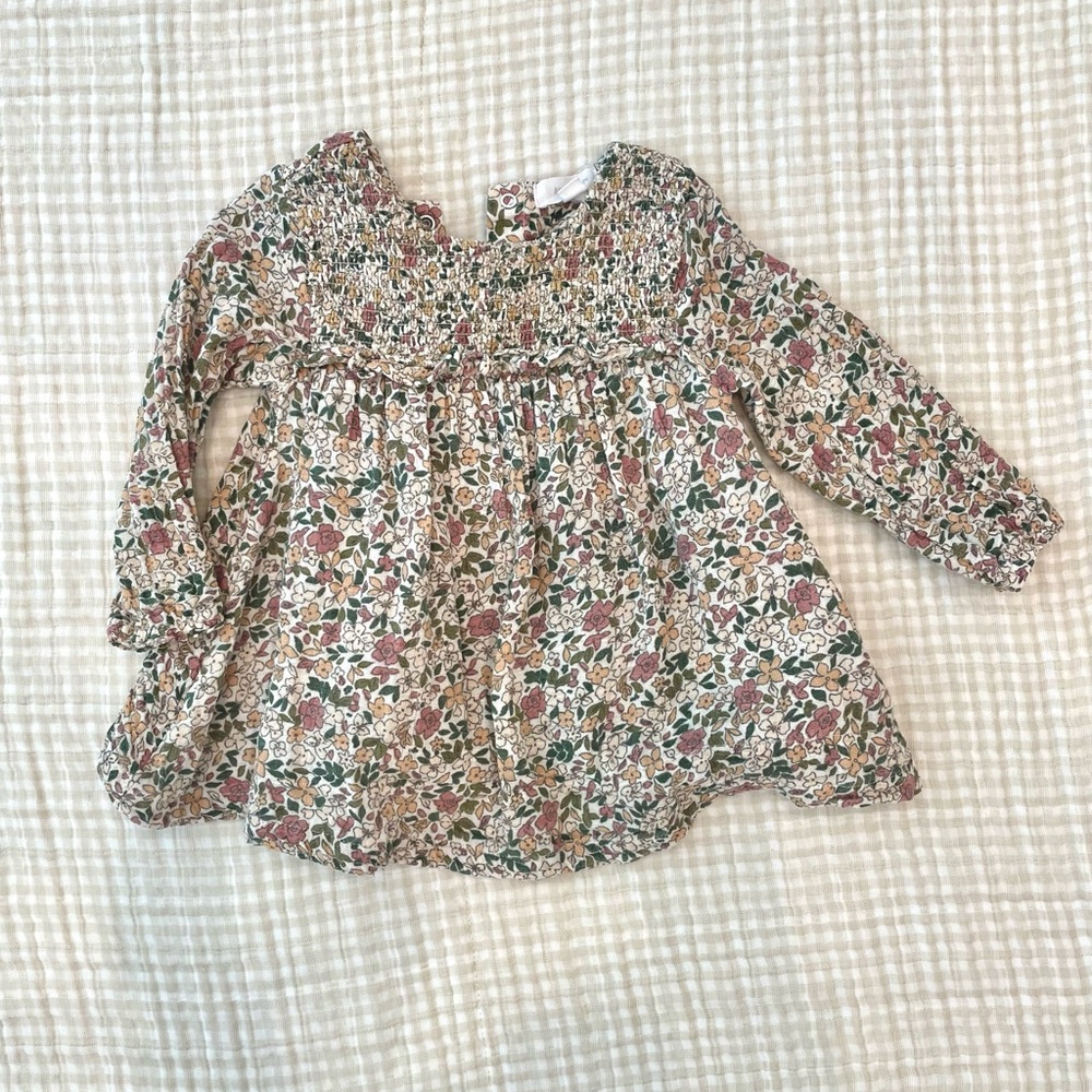 Angel Dear Floral Kids Top - Multicolor